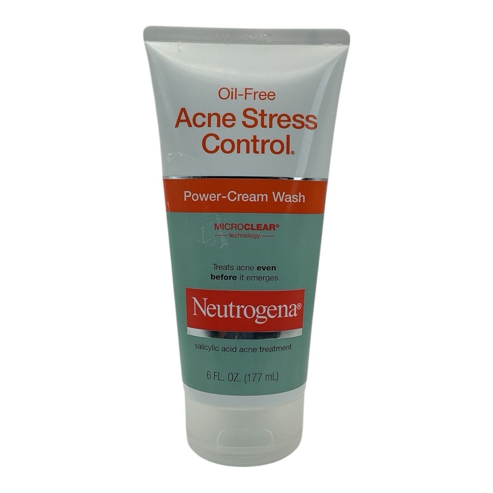 Neutrogena Acne Stress Control Power Cream‎ Wash